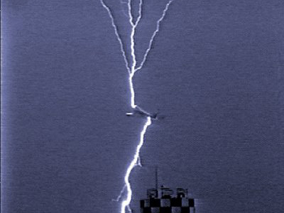 Κεραυνός χτύπησε αεροπλάνο εν πτήσει