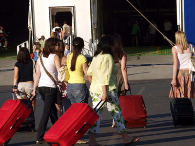 Μαζική φυγή από την Αθήνα