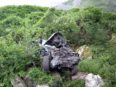 Σώοι μετά από “βουτιά στο κενό”