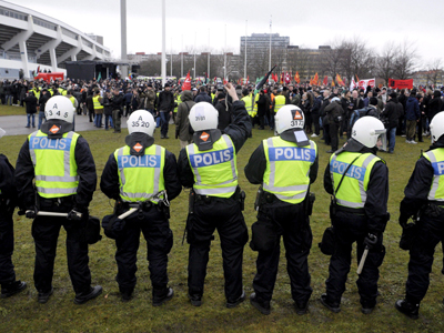 Επεισόδια στον αγώνα τένις Ισραήλ – Σουηδίας