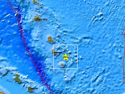 Σεισμός 5,9 Ρίχτερ στα νησιά Βανουάτου