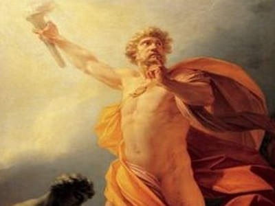 Άγαλμα του Προμηθέα στο Ινστιτούτο Γιακούμπ