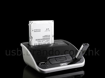 HDD Dock Station Combo Stereo Speaker + Hub: εξωτερικοί σκληροί, USB συσκευές, ηχεία και VoIP όλα σε ένα, πάμφθηνα