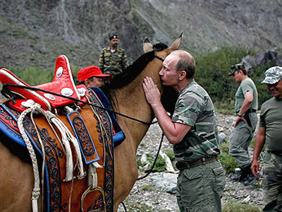 Ο Πούτιν σε διακοπές