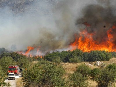 Έσβησε η φωτιά στους Θρακομακεδόνες