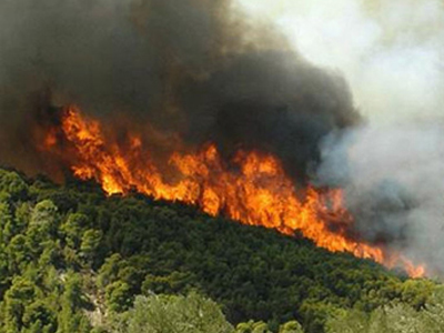 Υπό έλεγχο η πυρκαγιά στη Σάμο