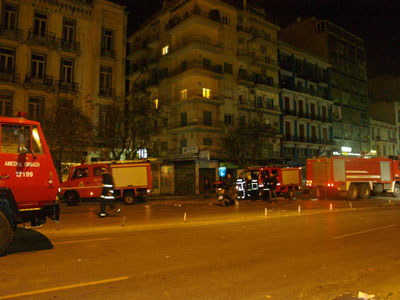 Πυρκαγιά σε βίντεο κλαμπ στην Πάτρα