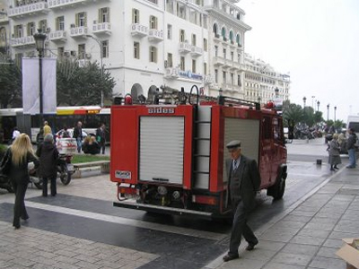Πυρκαγιά στην Αρχαιολογική Υπηρεσία Πατρών