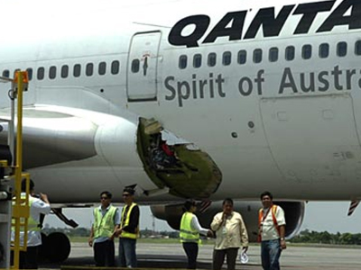 Qantas: Ατύχημα η τρύπα στο αεροσκάφος