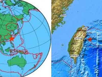 Ισχυρός σεισμός 6,3 Ρίχτερ στην Ταϊβάν