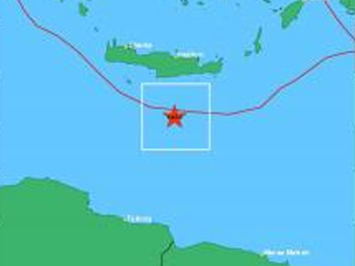 Σεισμός 4,3 Ρίχτερ στην Κρήτη