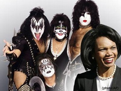 Η Ράις και η συνάντησή της με τους “KISS”