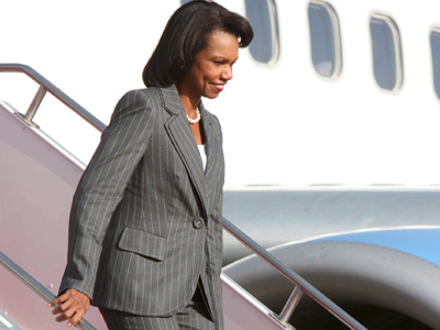 Η Ράις στη Λιβύη