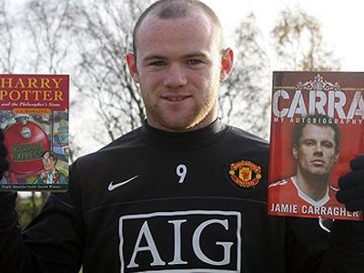 Ο Γουέιν Ρούνεϊ διαβάζει Χάρι Πότερ