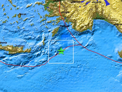 Σεισμικές δονήσεις στη Ρόδο