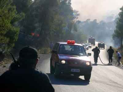 Υπό έλεγχο οι φωτιές στο Λαύριο