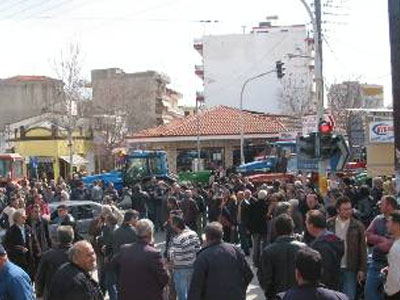 Συγκέντρωση κτηνοτρόφων στα Τέμπη