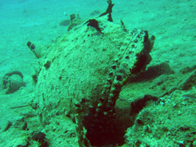 Νάρκη από τον Β΄ Παγκόσμιο Πόλεμο εντόπισε ψαράς στα Ίσθμια