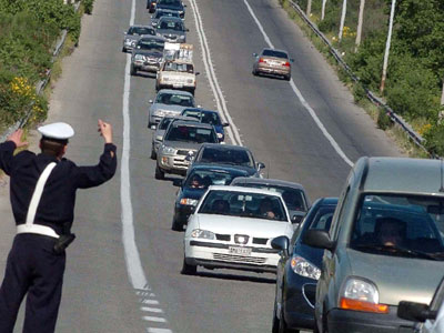 Κυκλοφοριακές ρυθμίσεις για την έξοδο του Πάσχα