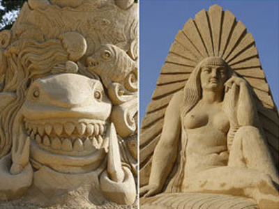 Μοναδικά έργα τέχνης… με ζωή μερικών ημερών