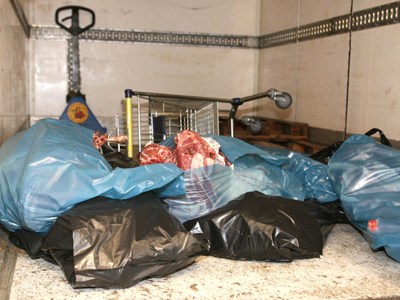 7 τόνοι ακατάλληλα κρέατα και μουχλιασμένα παγωτά