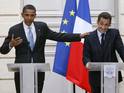 Συνομιλία Σαρκοζί – Ομπάμα