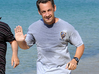 Τζόκινγκ και ποδήλατο για τον Σαρκοζί