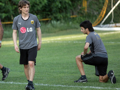 Προπονήθηκαν Σκόκο και Πελετιέρι