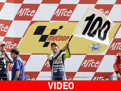 100 νίκες μετράει πια ο τρομερός Rossi!