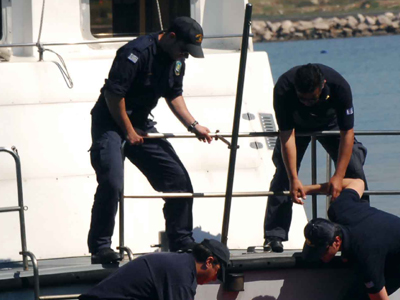 Προσάραξη τουριστικού σκάφους