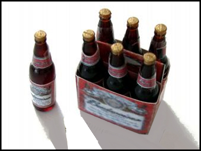 Ληστής με μάσκα από συσκευασία μπύρας