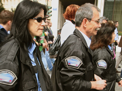 Αστυνομικοί-σεκιούριτι τέλος