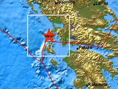Σεισμός 4,1 Ρίχτερ στη Λευκάδα