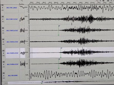 4,5 ρίχτερ βόρεια του Ξυλοκάστρου