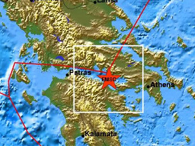 Σεισμός 3,9 Ρίχτερ στο Ξυλόκαστρο