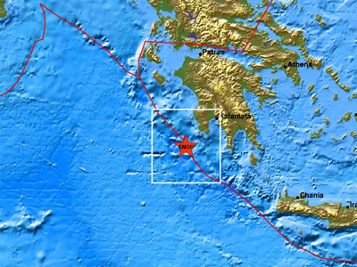 Σεισμός 4,1 ρίχτερ στην Καλαμάτα