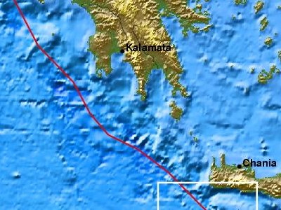 Σεισμική δόνηση 4,3 Ρίχτερ στα Χανιά