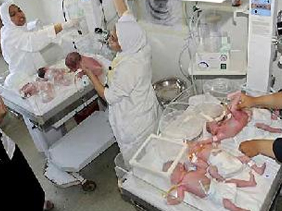 Γεννήθηκαν επτάδυμα στην Αίγυπτο, εξάδυμα στο Ιράκ