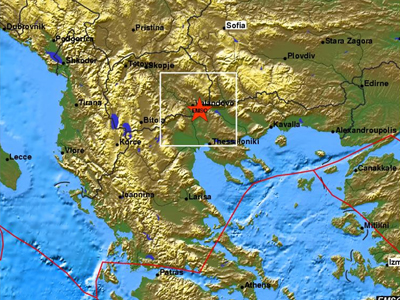 Σεισμός 4,1 Ρίχτερ στη Δοϊράνη
