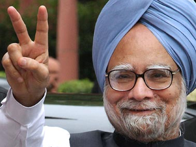 Ο Μονμοχάν Σινγκ οδεύει προς την πρωθυπουργία στην Ινδία