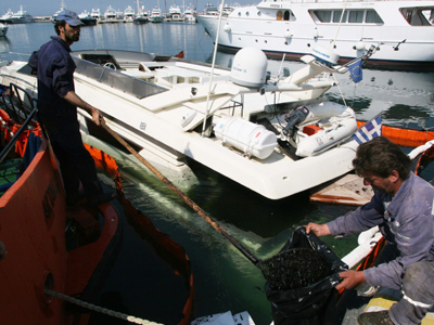 Φωτιά στον Ναυτικό Όμιλο Βουλιαγμένης