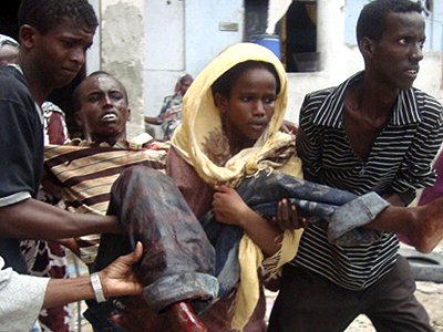 Με αίμα «βάφτηκε» το Κοινοβούλιο της Σομαλίας