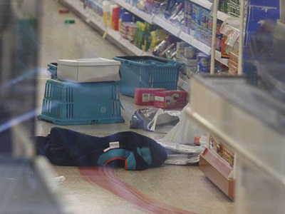 Λουτρό αίματος σε σούπερ μάρκετ