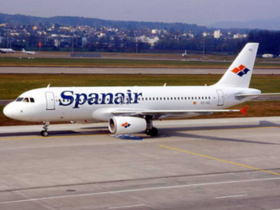 Αναγκαστική προσγείωση αεροσκάφους της Spanair