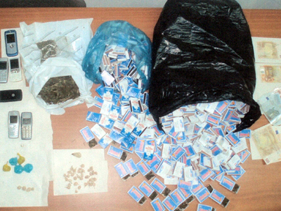 Διακινούσαν χασίς σε σπιρτόκουτα