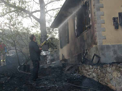 Απανθρακώθηκαν μάνα και γιος στα Ιωάννινα