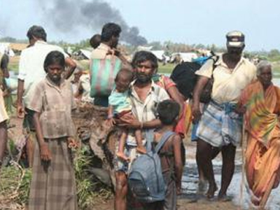 Δραματικές στιγμές ζουν χιλιάδες πρόσφυγες στη Σρι Λάνκα