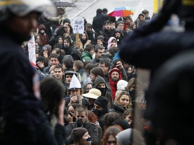 «Αστακός» το Στρασβούργο ενόψει της Συνόδου Κορυφής του ΝΑΤΟ