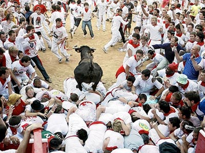 Ένας νεκρός στις ταυροδρομίες της Pamplona