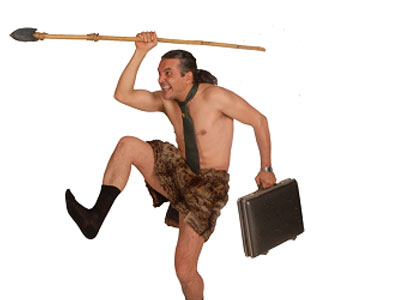 «Caveman» του Rob Becker